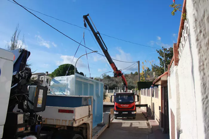 Montaje Piscina Fibra