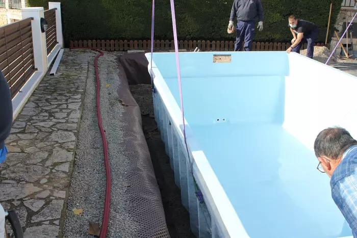 Montaje Piscina Fibra