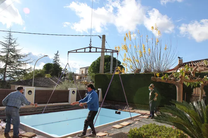 Montaje Piscina Fibra